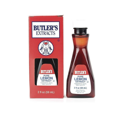 Butler's Best Lemon Extract - 2oz Premium Flavoring
