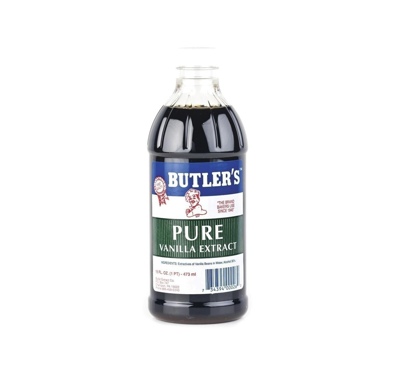 Butler's Best Pure Vanilla Extract - 8oz