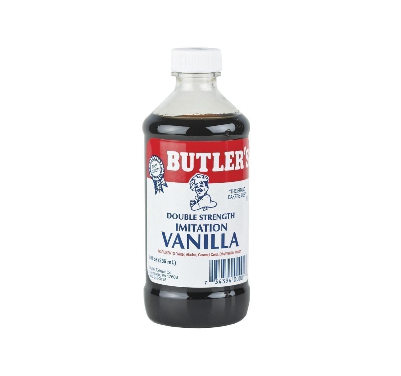 Butler's Best Dark Double Strength Imitation Vanilla 8oz
