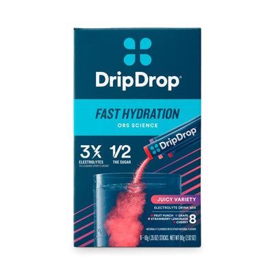 Paquete de Variedad de Palitos de Hidratación Rápida DripDrop