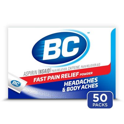 BC Powder Max Strength Stick Packs – 50 Count