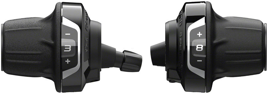 Ensemble de manettes Shimano Tourney SL-RV400 Revoshift Twist - 3x8 vitesses