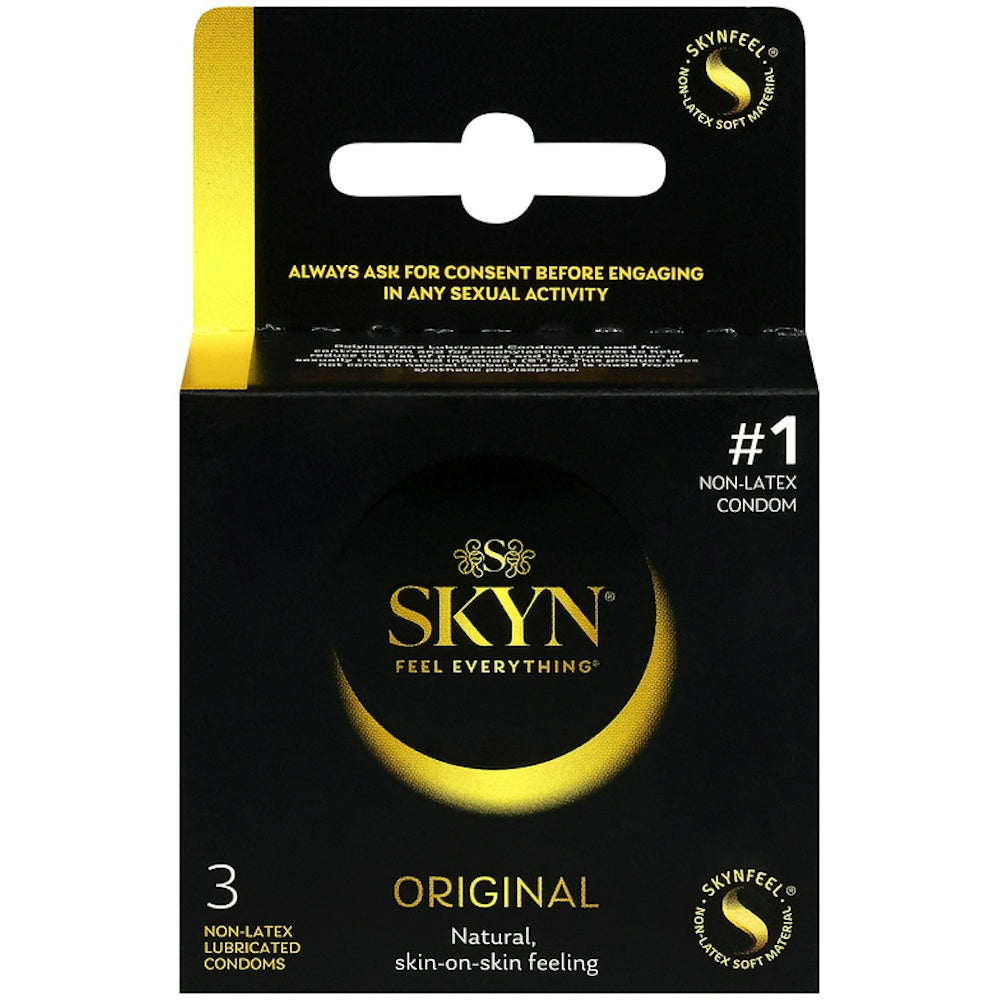 Préservatifs SKYN Original sans latex - Pack de voyage de 3 unités