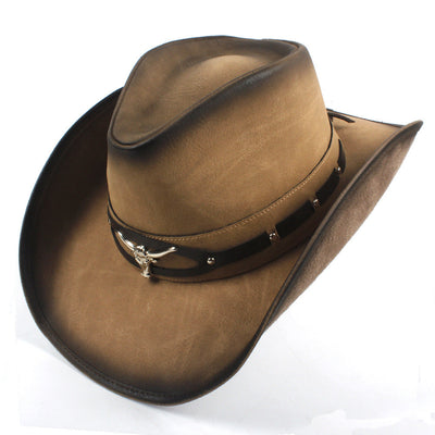 Chapeau de cowboy extérieur premium pour hommes avec protection solaire