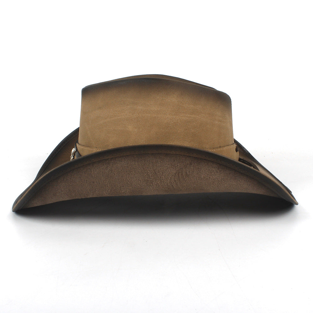 Sombrero de vaquero premium para hombre con protección solar