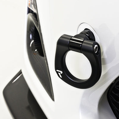 Premium Front Tow Hook for 2014+ Chevrolet Corvette - Sleek Black Finish - Korvel