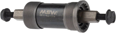 MSW ST100 Eje de pedalier - Inglés 68 x 110mm Cuadrado JIS