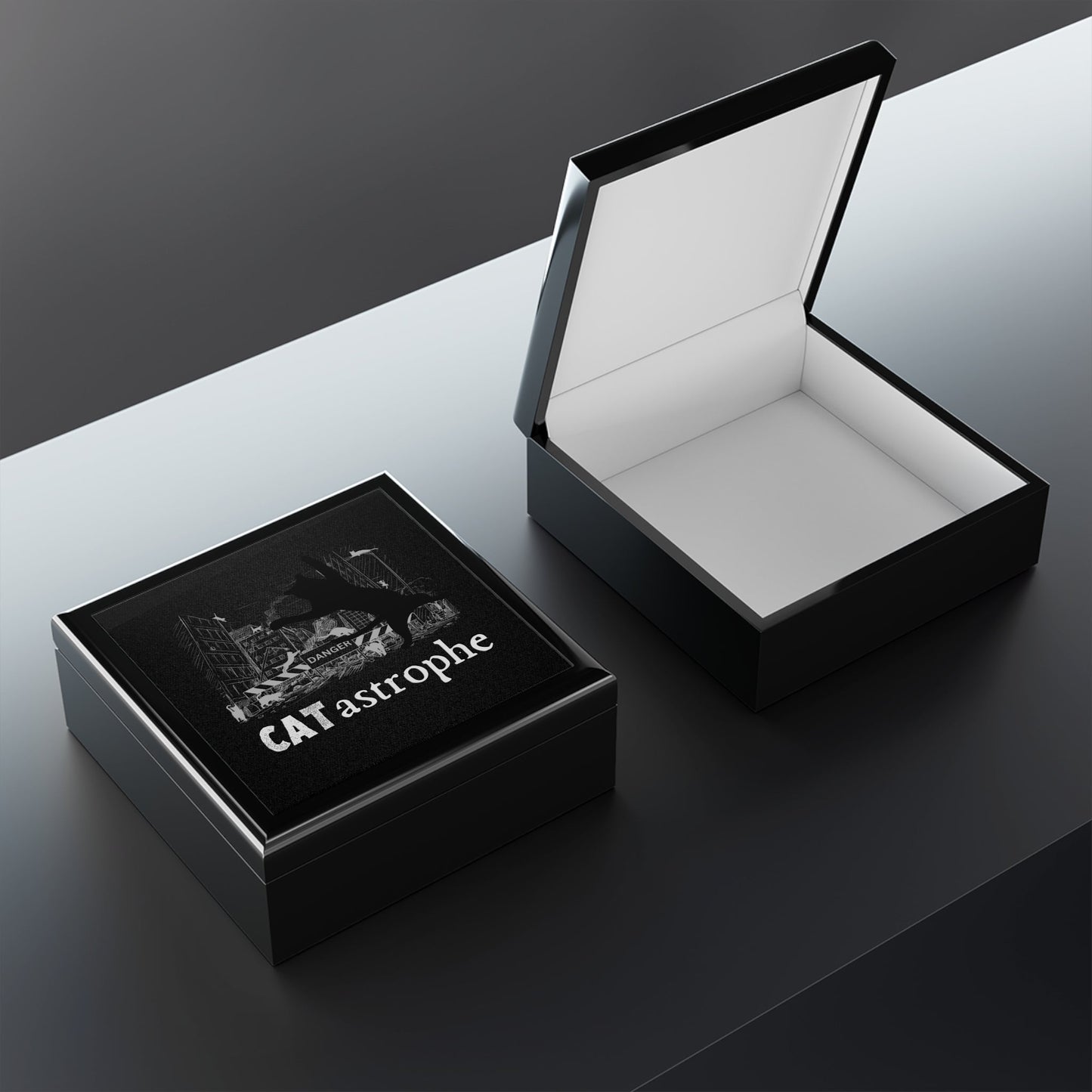 CATastrophe Jewelry Box - Elegant Storage Solution