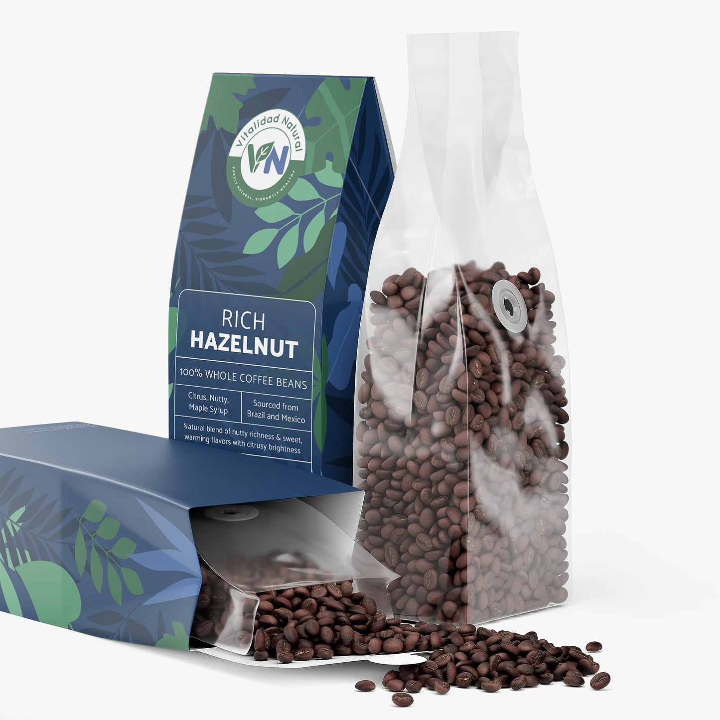 Café aux noisettes riche - Torréfaction moyenne