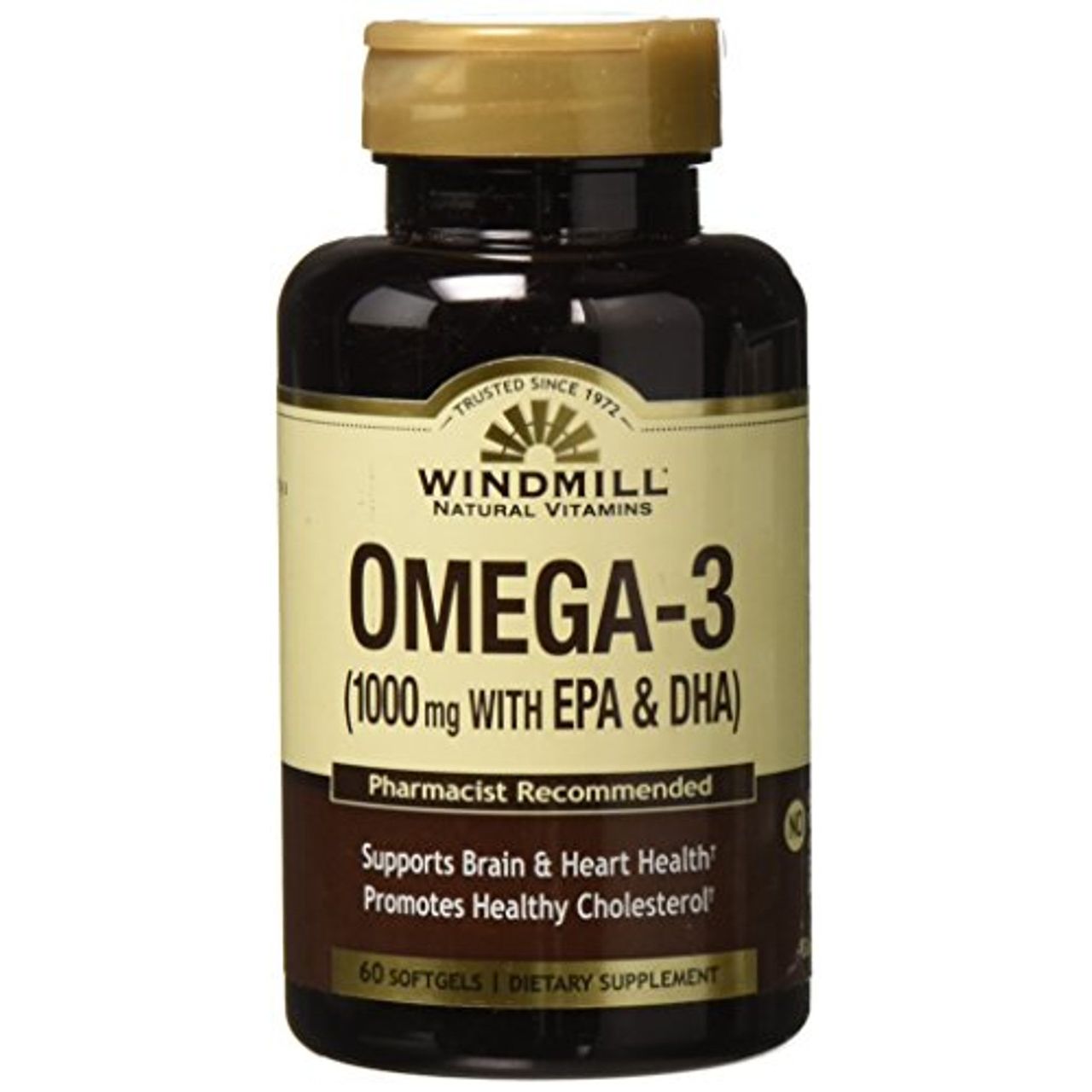 Windmill Natural Omega III Epadha Softgels - 60 Count