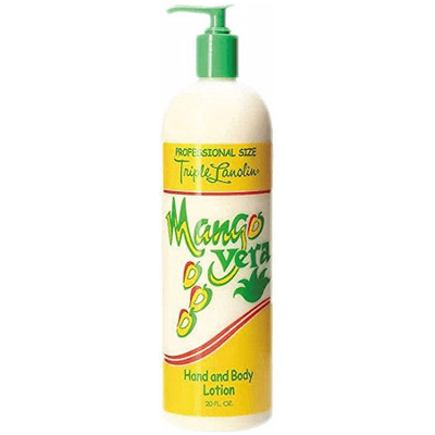 Lotion pour les mains et le corps Triple Lanolin Mango Vera - 20 oz
