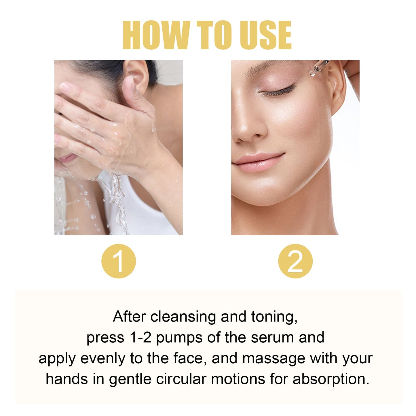 HOYGI Niacinamide Brightening Serum, Lightening Spots And Fine Lines Brightening Skin Hydrating Moisturizing Facial Treatment - Korvel
