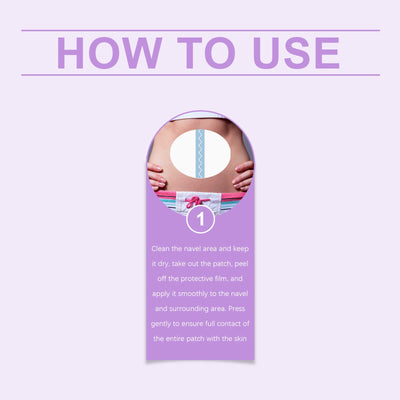 Body Navel Patch, Firm Skin Easily Enjoy Beautiful Body Posture Light Body Navel Patch - Korvel