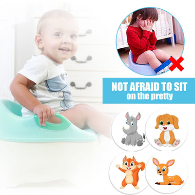 Potty Training Stickers Children's Potty Pee Training Cartoon Personality Paper Assisted Reward Stickers - Korvel