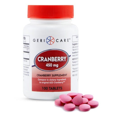 Complément de canneberge GeriCare® - 450 mg (100 comprimés)