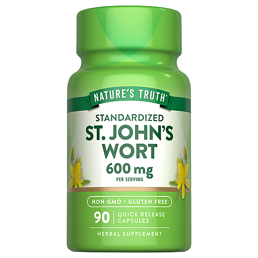 Nature's Truth Standardized St. John's Wort 300 Mg Capsules - 90ct