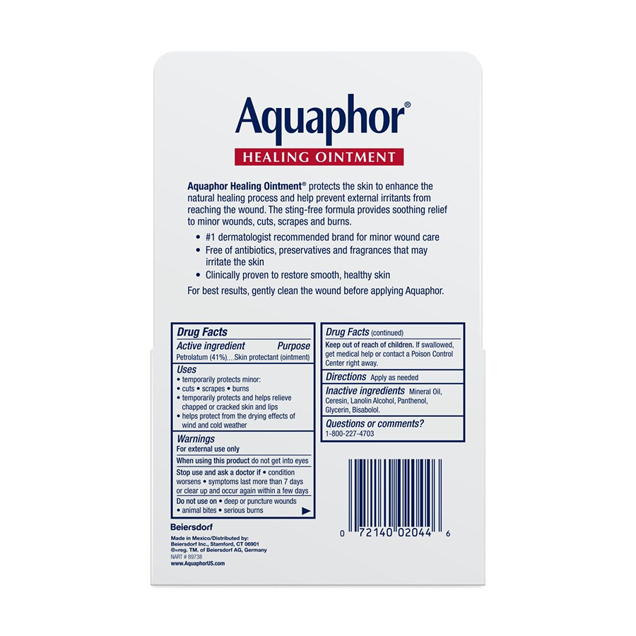 Aquaphor Advanced Therapy Skin Ointment - 2 Pack, 0.35 Oz Each
