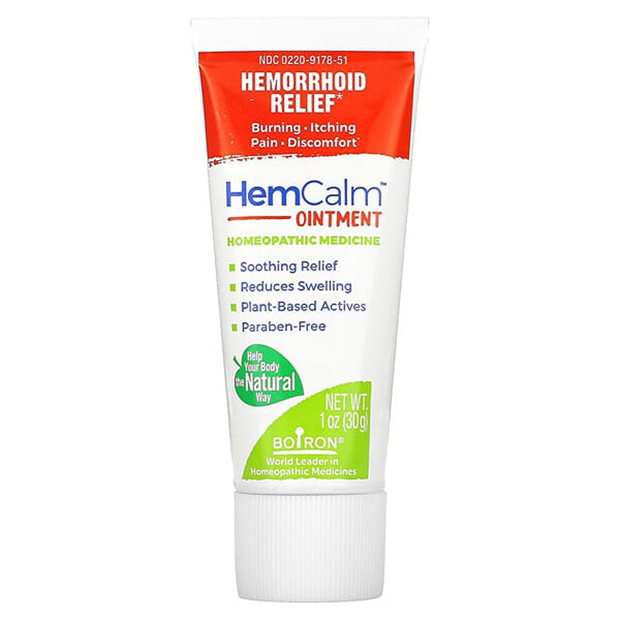 Boiron HemCalm Hemorrhoid Relief Ointment - 1 Oz