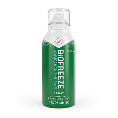 Biofreeze Menthol Pain Relief Spray - 3 Fl Oz