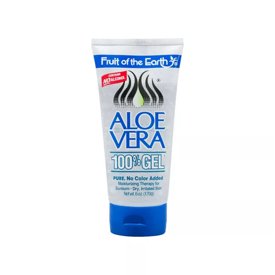 Gel d'Aloe Vera 100 % Pur de Fruit of the Earth – Sans parfum, 6 oz