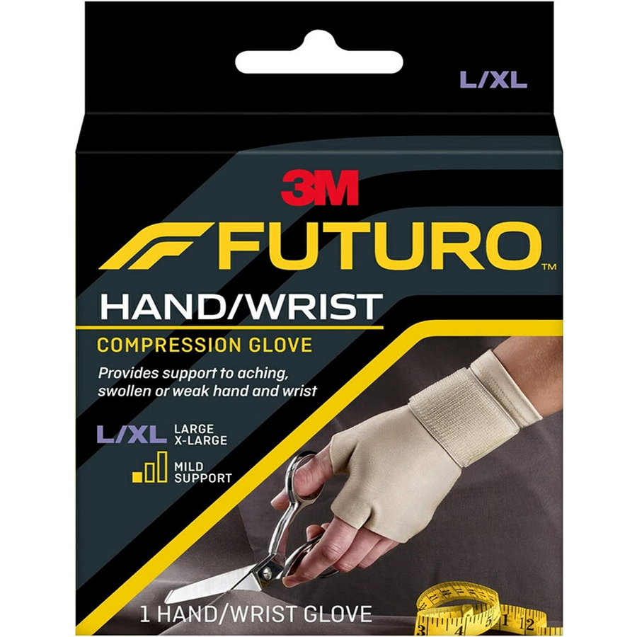 Guante de compresión para mano y muñeca Futuro - Grande/XL