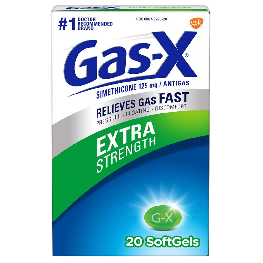 Gas-X Geles Blandos de Fuerza Extra, 125 Mg