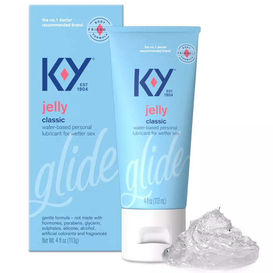 K-Y Jelly Classic Lubrifiant Personnel à Base d'Eau 4 Oz