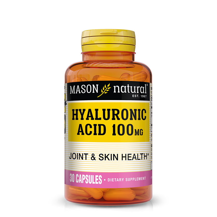 Mason Natural Acide Hyaluronique, 100 Mg, 30 Capsules