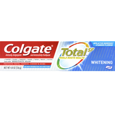 Dentifrice blanchissant Colgate Total