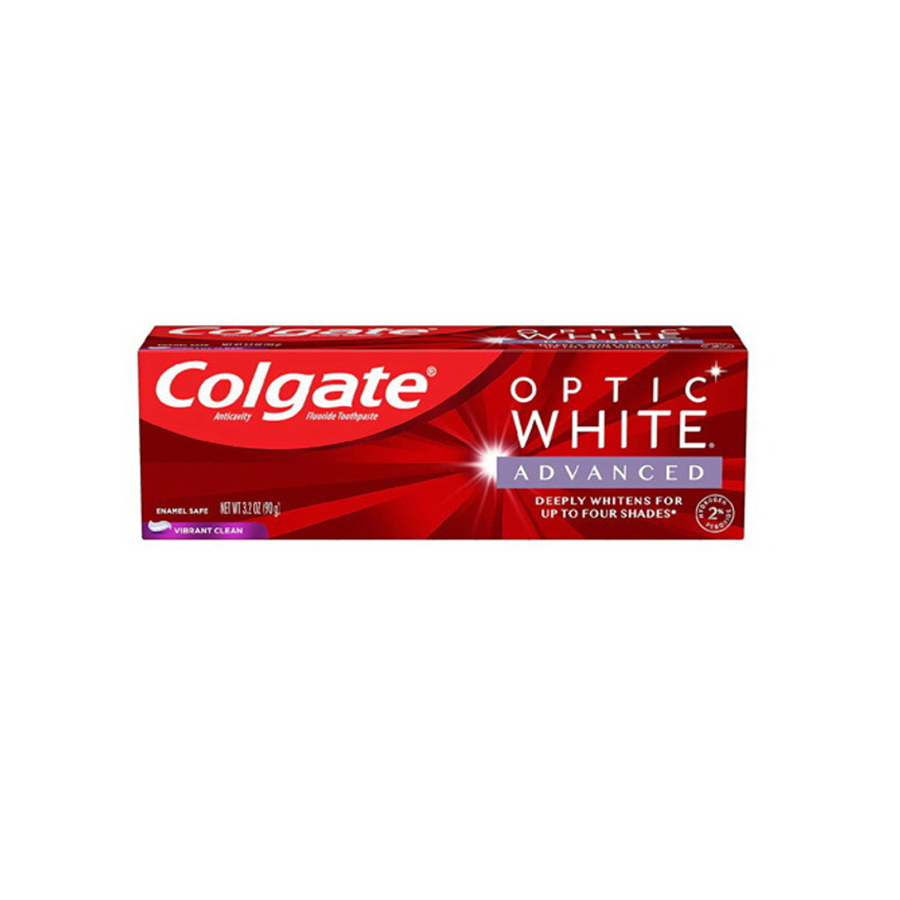 Colgate Optic White Advanced Anticavity Fluoride Toothpaste 3 Oz