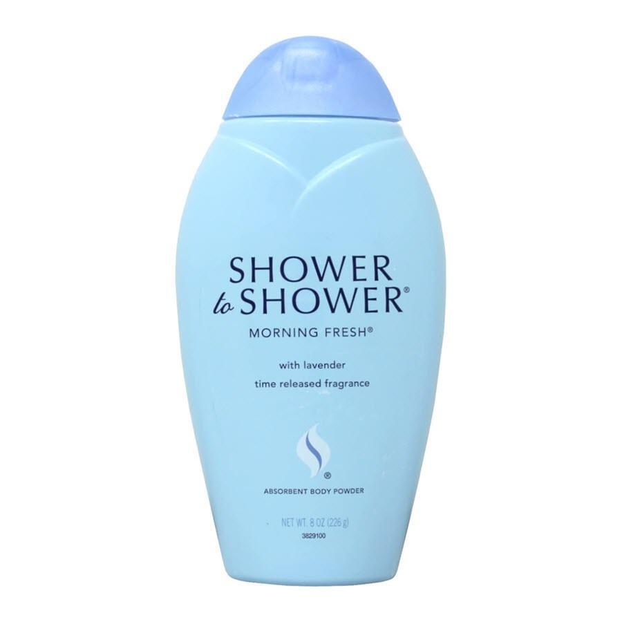 Bausch + Lomb Poudre Corporelle Shower to Shower - Fraîcheur du Matin 8 oz