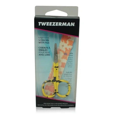 Tijeras de Uñas para Bebés Tweezerman con Lima de Diseño de Oso
