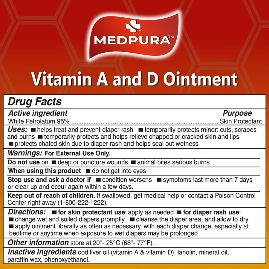 Medpura Oi 95% 113Gm Vita A&D Ointment