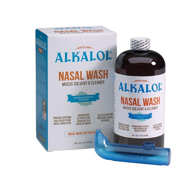 Alkalol Nasal Wash Liquid - 16 Oz