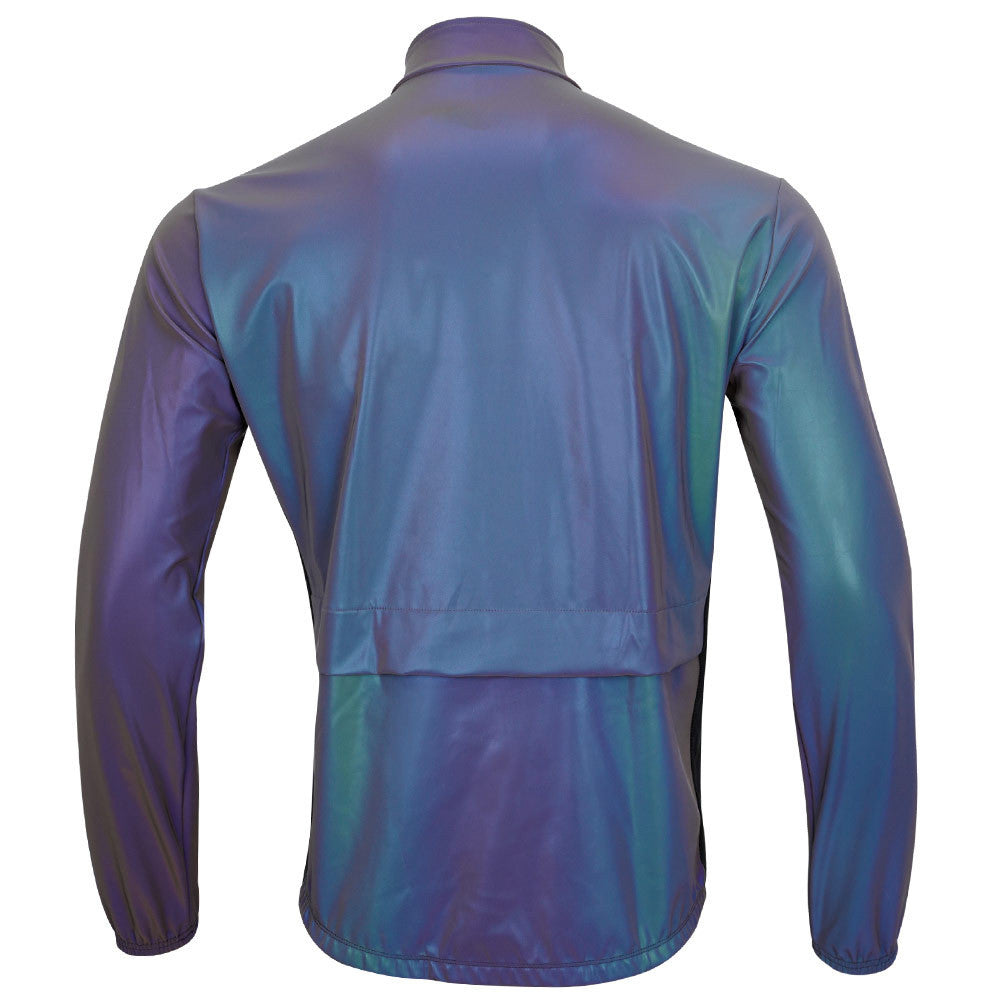 Chaqueta de Ciclismo Reflectante Colorida para Seguridad Nocturna