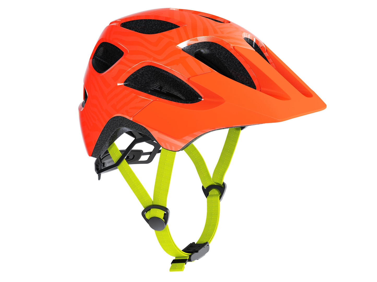 Casco Trek Tyro Youth Naranja Radiactivo CPSC