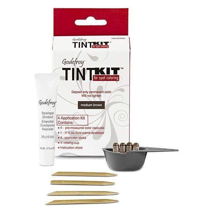 Kit de Tinte Godefroy Marrón Medio - 4 Aplicaciones