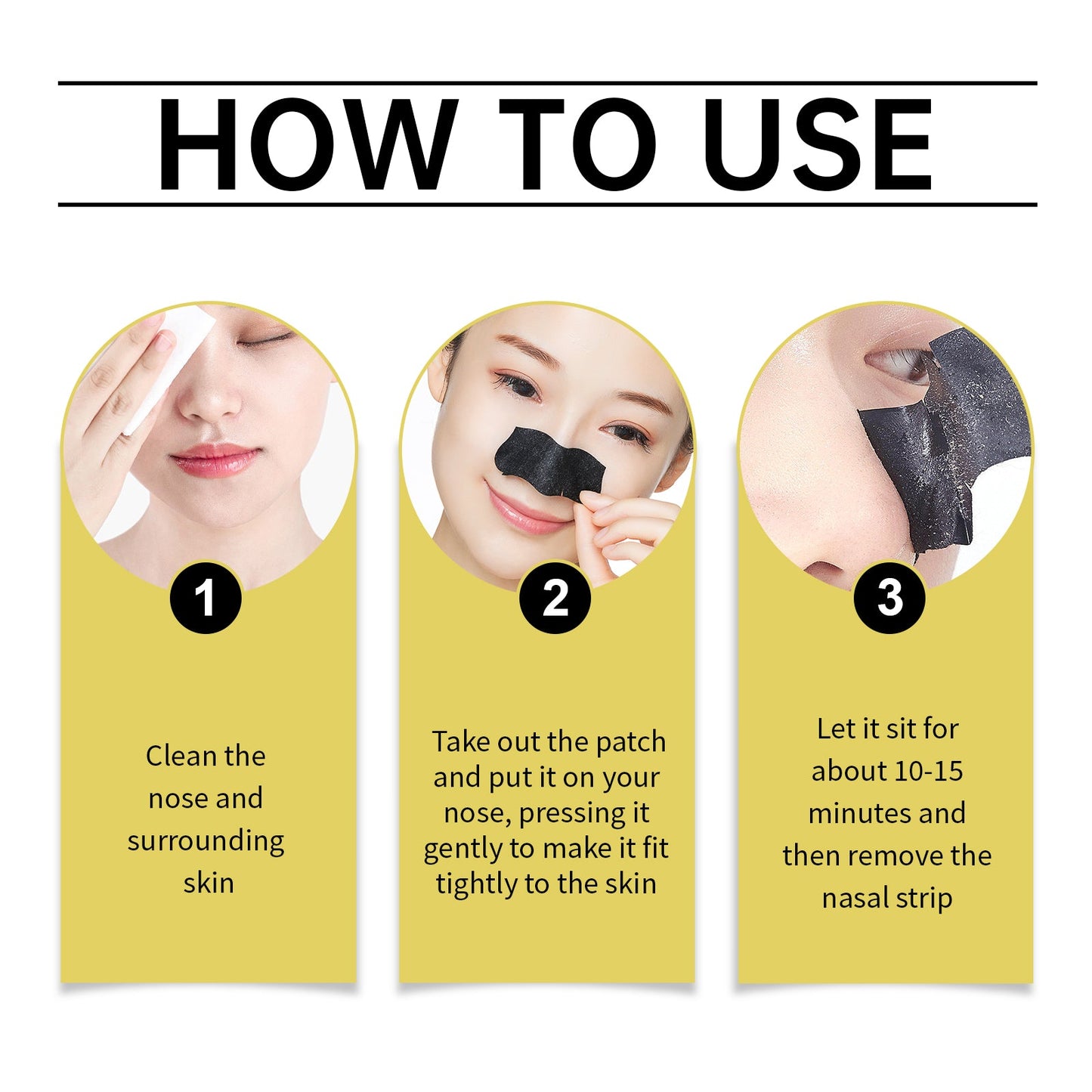 Blackhead Pore Patch Series Gently Clean The Pores Of The Nose Blackhead Acne Is Not Tight - Korvel