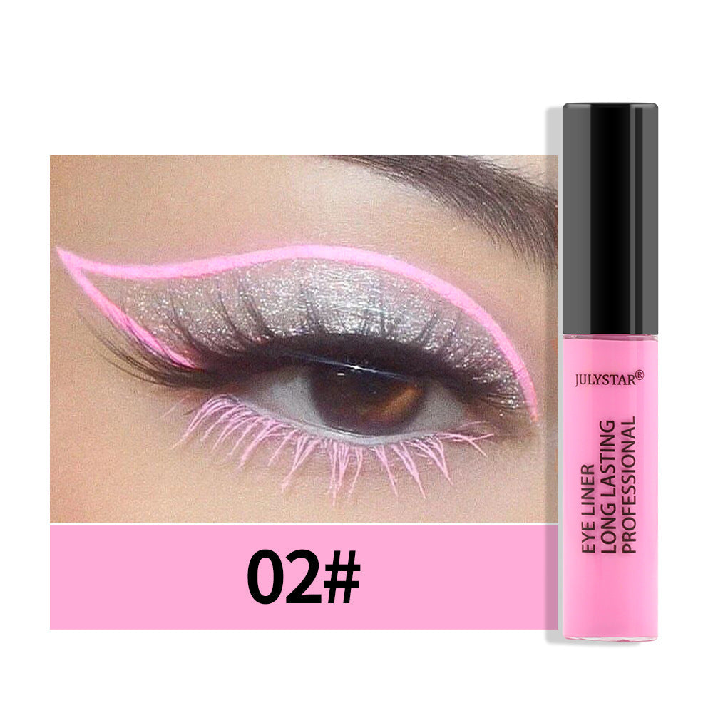Waterproof Oil Proof Non Smudging Eyeliner Liquid Eyeliner Liquid Pen Pearl Colored Eyeliner Pen - Korvel