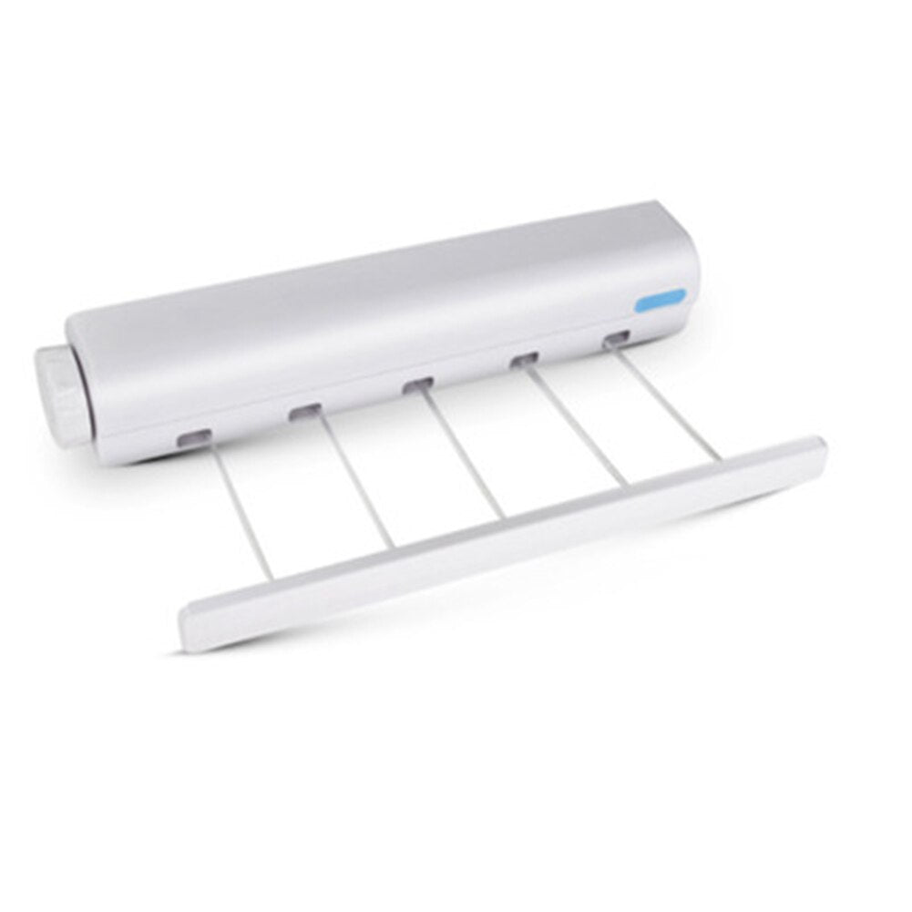 Retractable Wall-Mounted Laundry Hanger