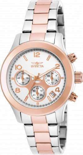 Invicta Women's Angel Watch - Elegant Rose Gold & Stainless Steel