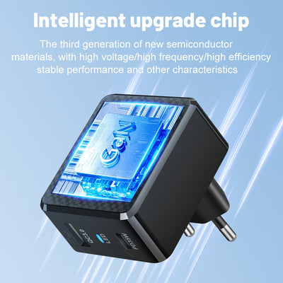 Gallium Nitride GaN35W Fast Charging Head QC3.0 Charger - Korvel
