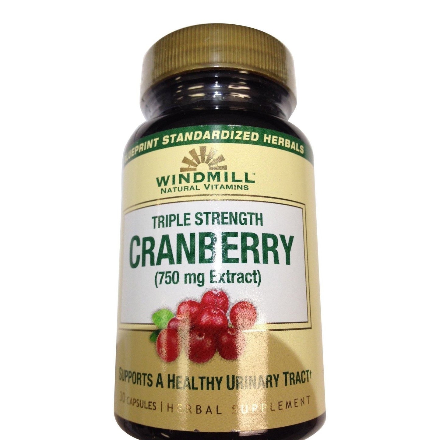 Gélules de Cranberry 750 Mg de Windmill Vitamins