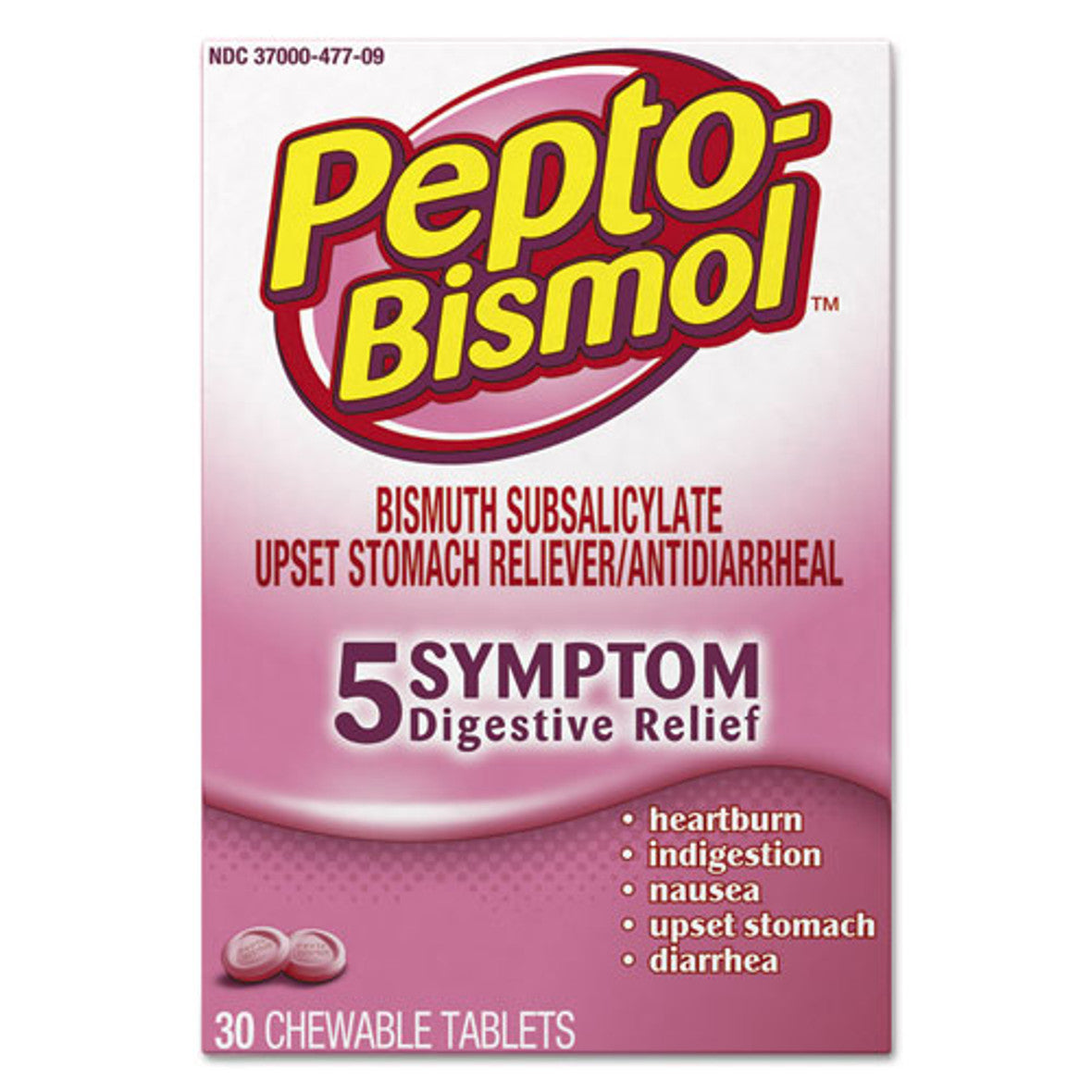 Comprimés à mâcher Pepto-Bismol - Soulagement rapide pour l'estomac dérangé