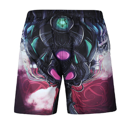 Premium Printed Mesh Jogger Shorts for Summer