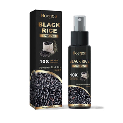 Black Rice Water Spray for Nourished Hair and Scalp Care