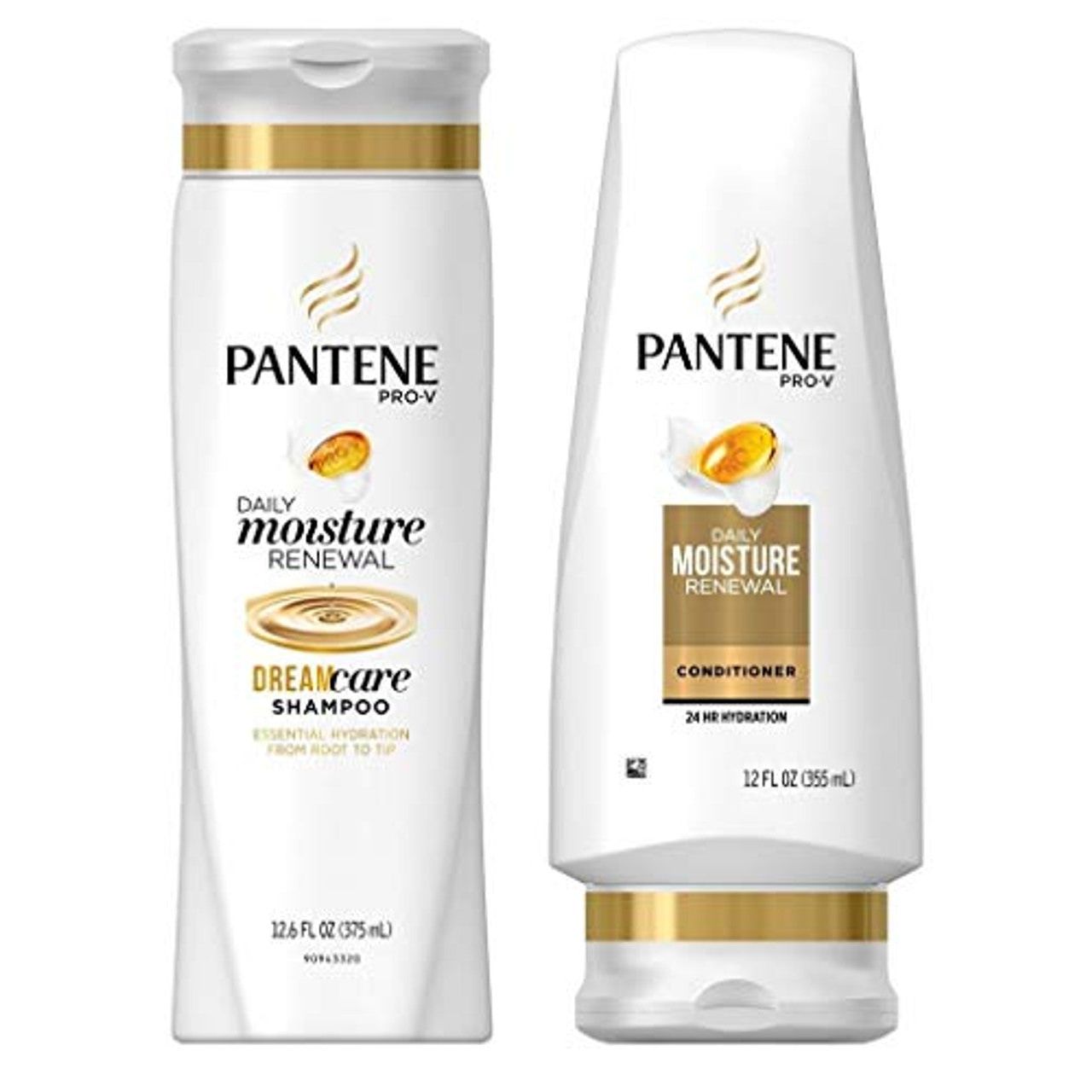 Acondicionador Pantene Pro-V Renovación Diaria de Hidratación, 12 Fl Oz