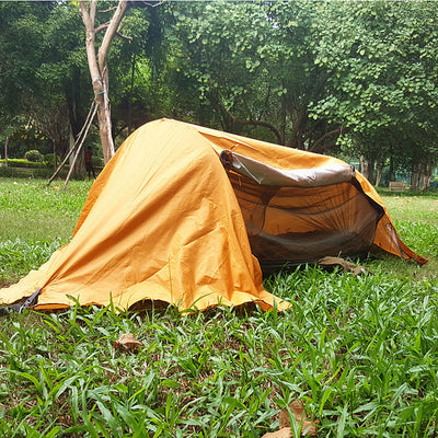 Premium Mosquito-Proof Camping Hammock with Tree Net