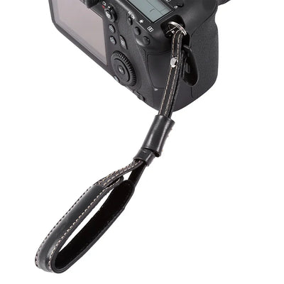 19cm PU Leather Camera Hand Strap For Nikon Fuji For Sony DSLR SLR Camera Wrist Strap - Korvel