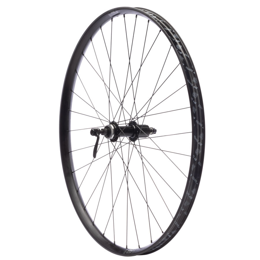 Shimano / WTB ST i30 Rear Wheel - 29" QR x 141mm Center-Lock HG Black 32H